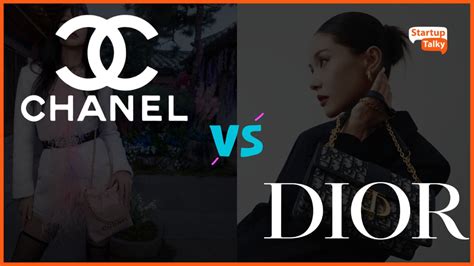 chanel vs christian dior